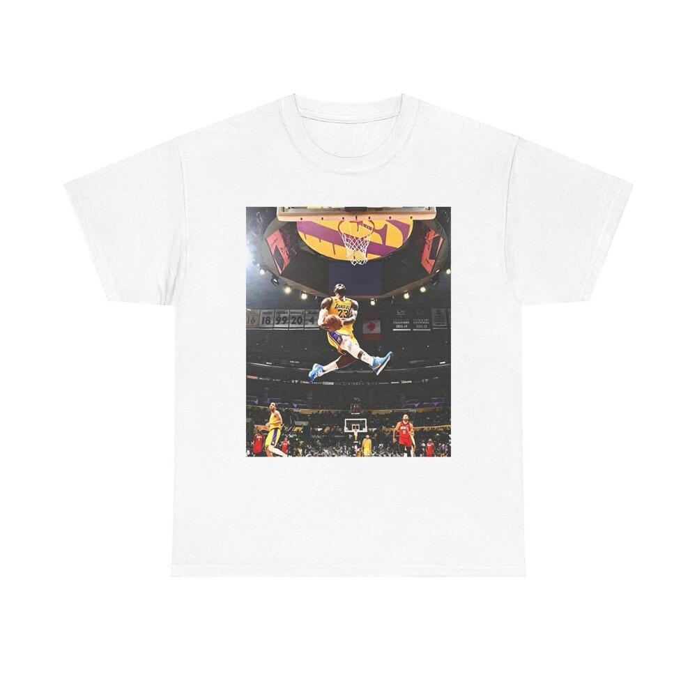 Lebron James Tee Basketball T-Shirt Sports Fan Apparel Athlete Gift